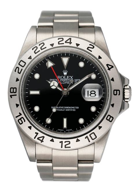 FS ROLEX Explorer II GMT Black Dial Steel 40mm Ref. 16570T 